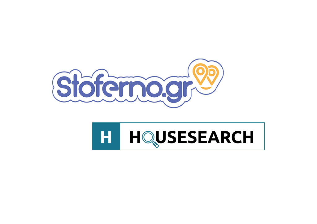 stoferno.gr housesearch.gr logo design